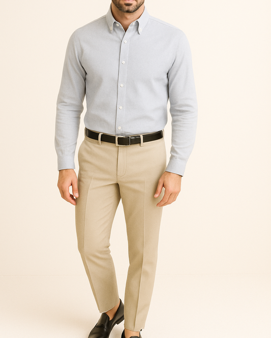 Chemise homme grise LORENZO