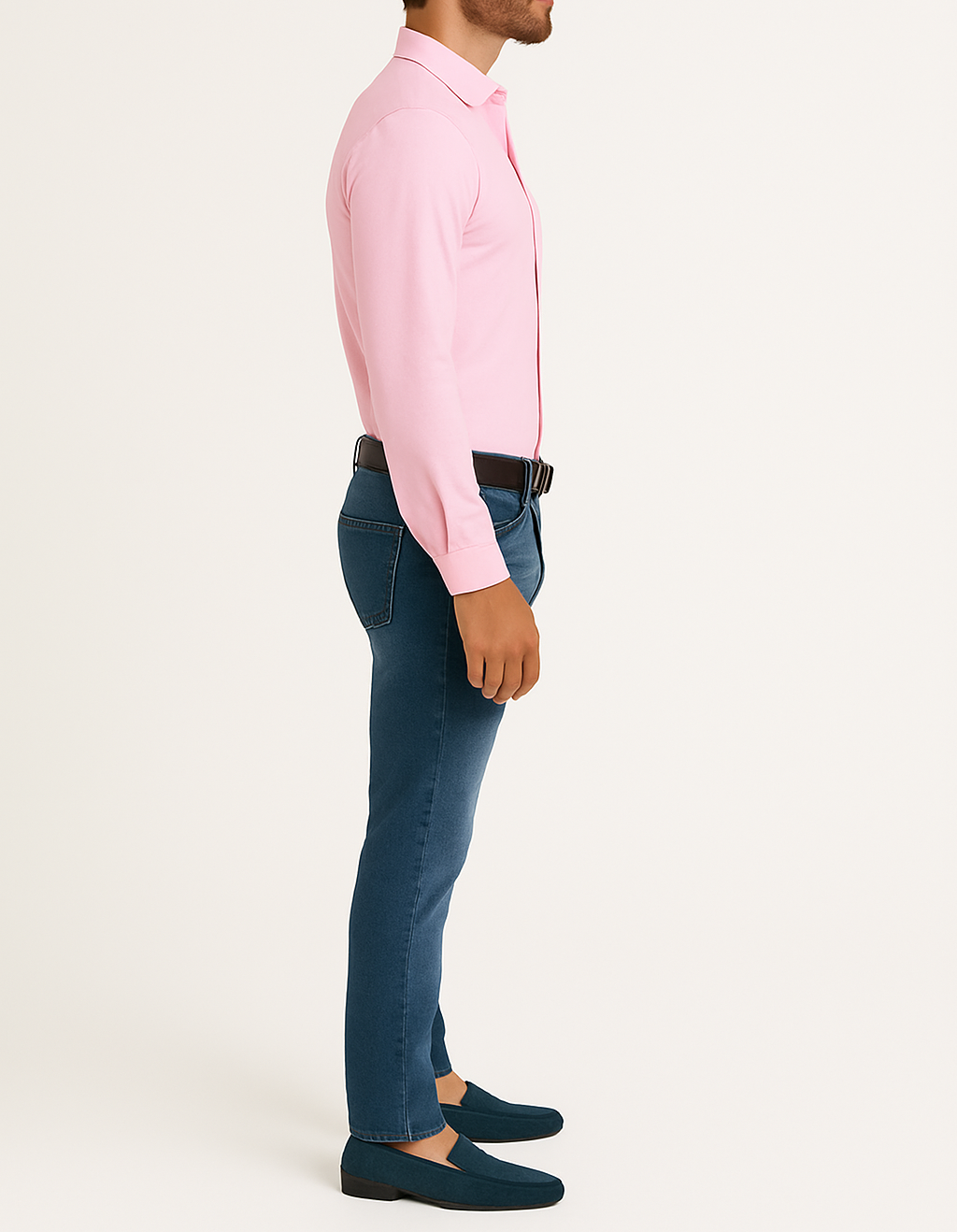 Chemise homme rose Alesio