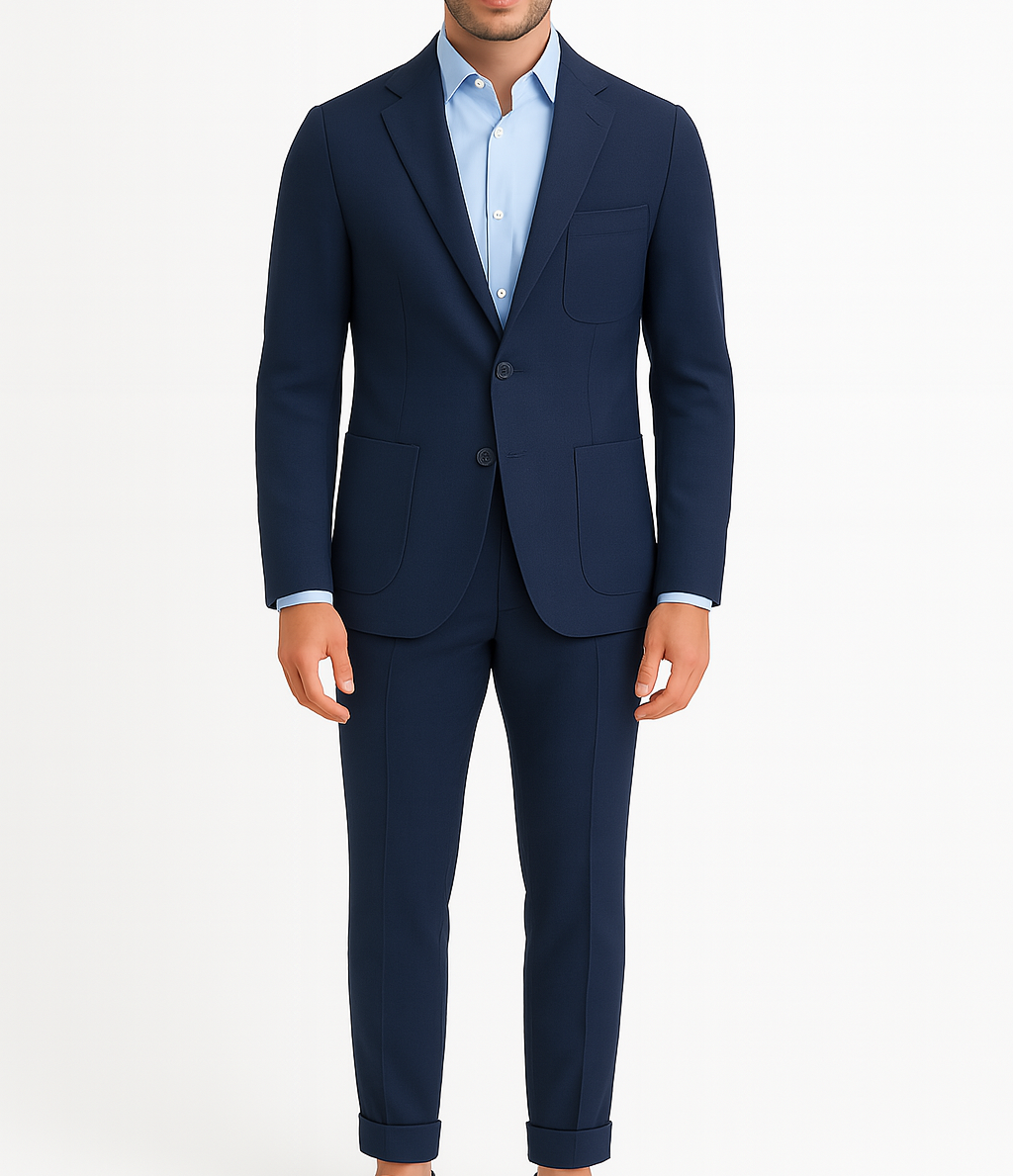 Blazer homme bleu marine Napoli (veste seule)