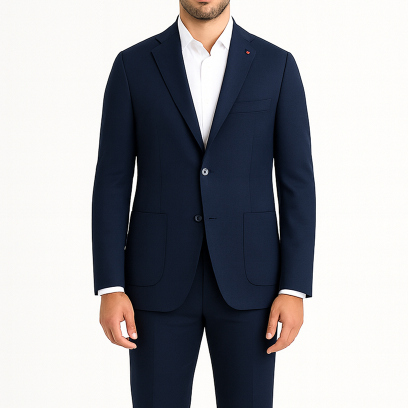Costume homme bleu Massimo