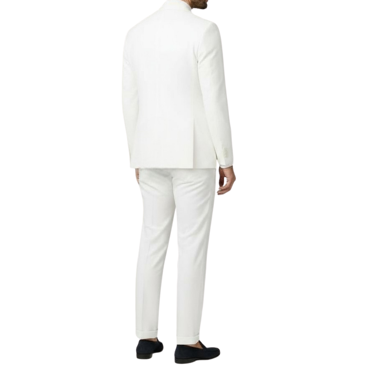 Costume homme blanc Massimo