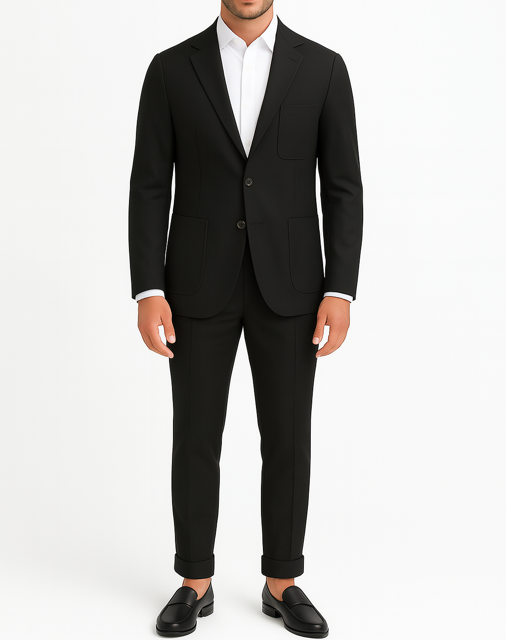 Blazer homme Noir Napoli (veste seule)