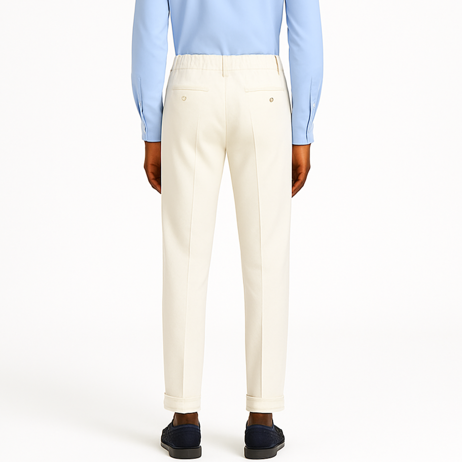 Pantalon blanc italien Napoli