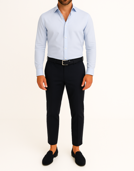 Pantalon bleu italien Mario