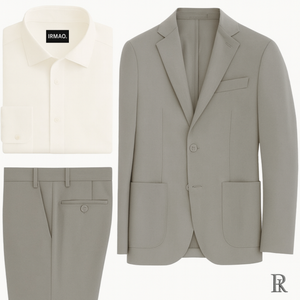 Costume homme gris Massimo