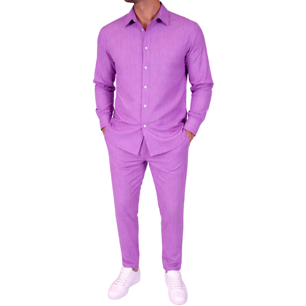 Ensemble street chic lilas DELA