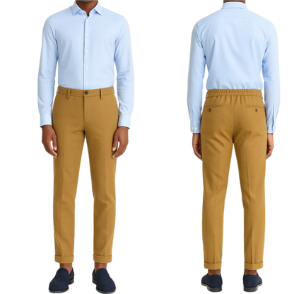 Costume homme camel Napoli