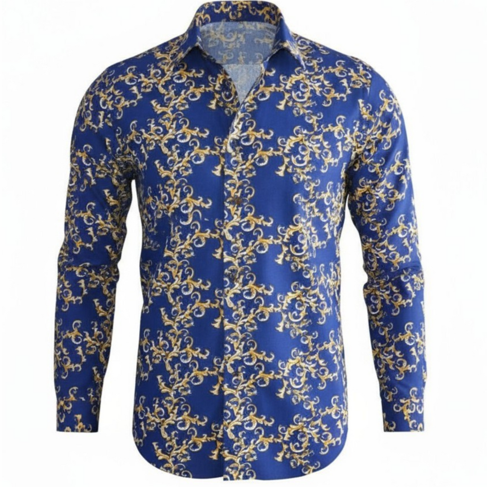 Chemise homme bleu Luxy