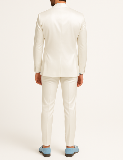 Costume homme Blanc cassé