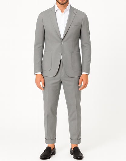 Costume homme gris Massimo