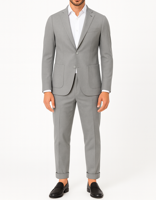 Costume homme gris Massimo
