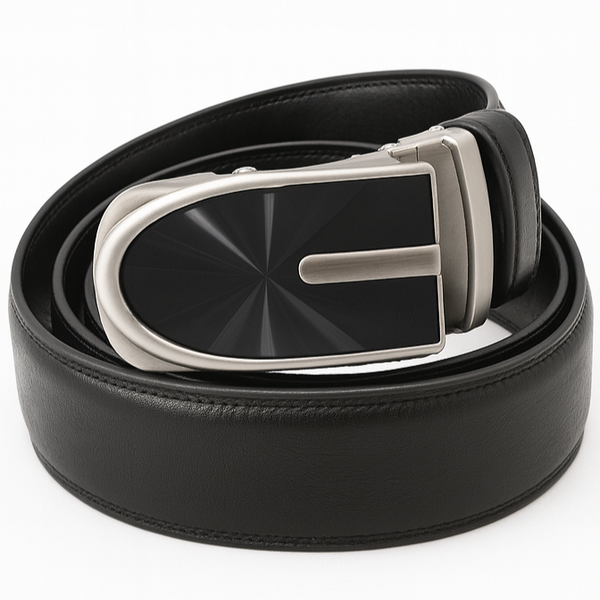 Ceinture en cuir avec réglage automatique Claudio