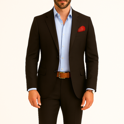 Costume homme marron