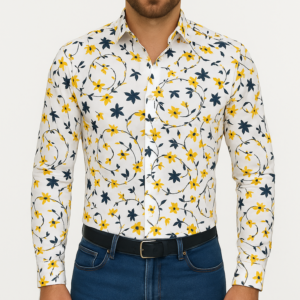 Chemise homme blanche Roberto