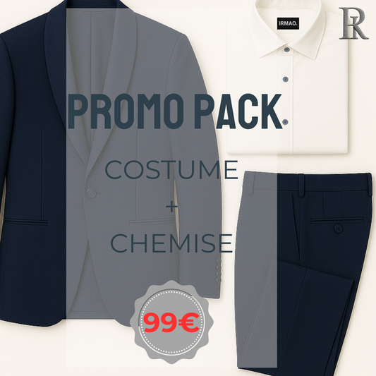 Smoking et chemise 99€