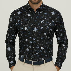 Chemise homme bleu Roberto