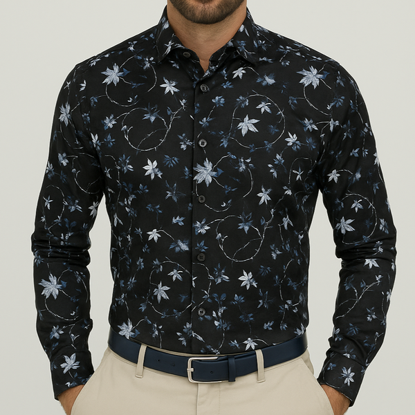 Chemise homme bleu Roberto