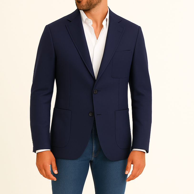 Blazer homme bleu marine Napoli (veste seule)