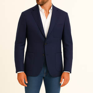 Blazer homme bleu marine Napoli (veste seule)