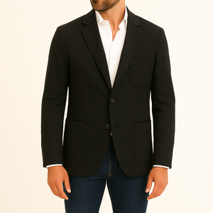 Blazer homme Noir Napoli (veste seule)
