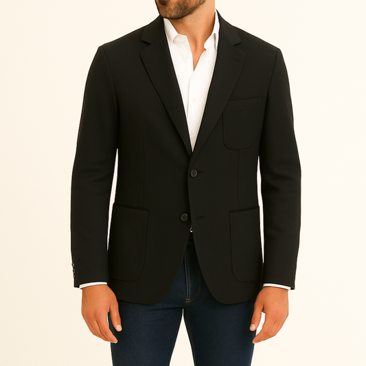 Blazer homme Noir Napoli (veste seule)