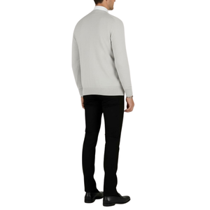 Cardigan homme gris