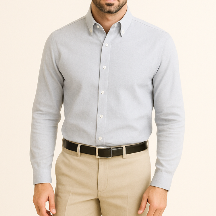 Chemise homme grise LORENZO