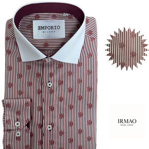 Chemise homme à motifs Marina