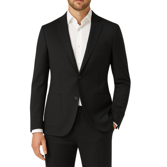 Costume homme noir Massimo