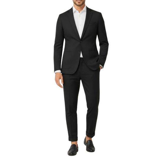 Costume homme noir Massimo