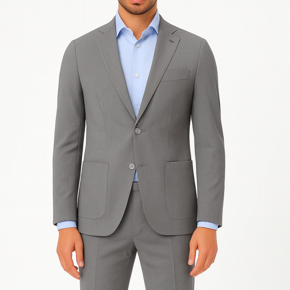 Costume homme gris Massimo