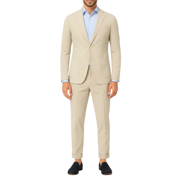 Costume homme beige Massimo