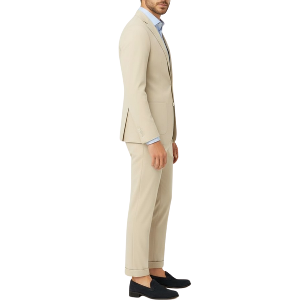 Costume homme beige Massimo