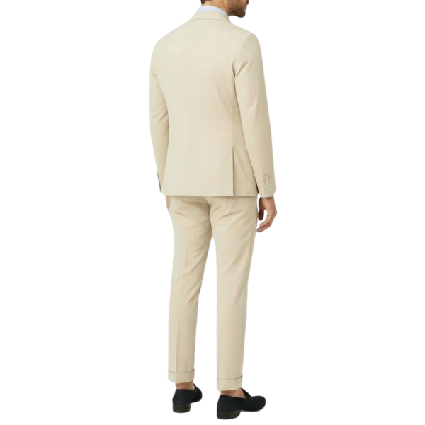 Costume homme beige Massimo