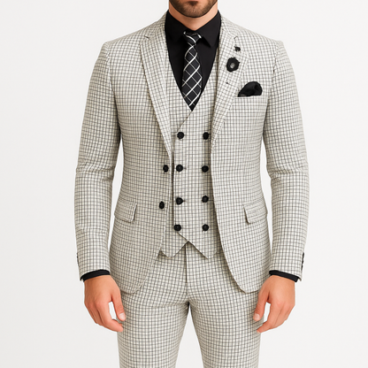Costume homme gris Turiz