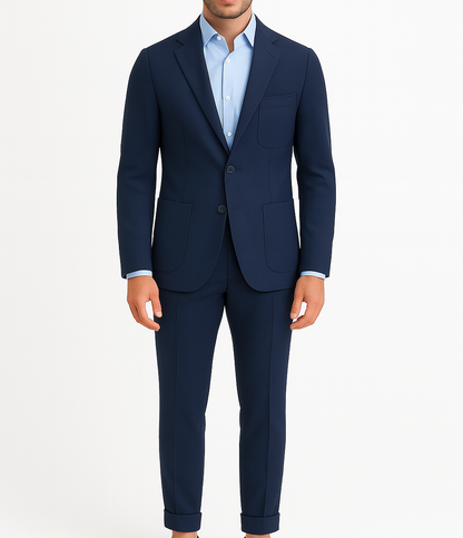 Blazer homme bleu marine Napoli (veste seule)