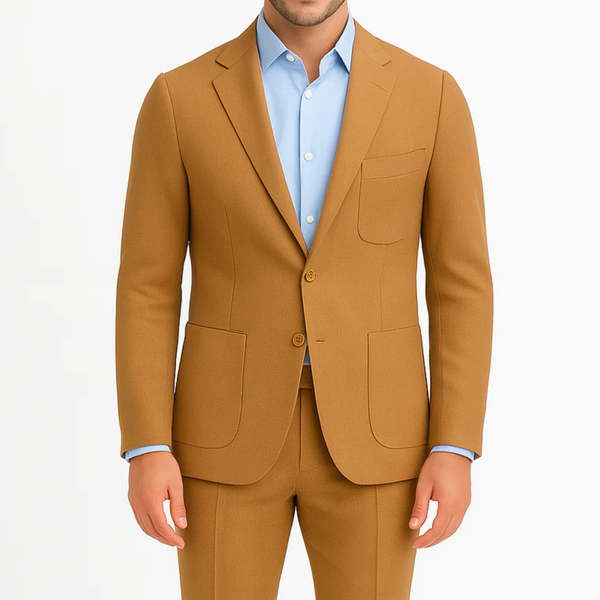 Costume homme camel Napoli
