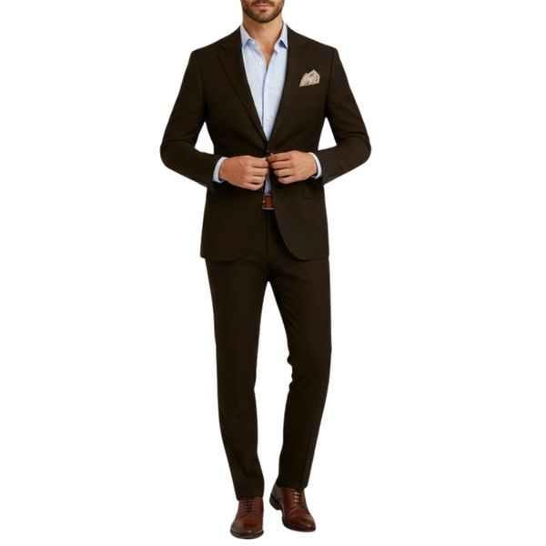 Costume homme marron