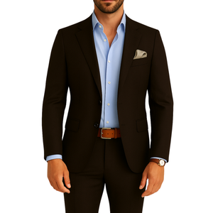 Costume homme marron