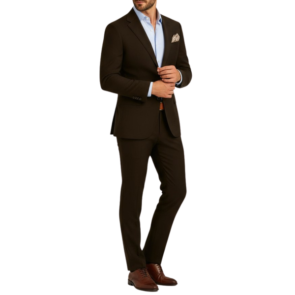 Costume homme marron
