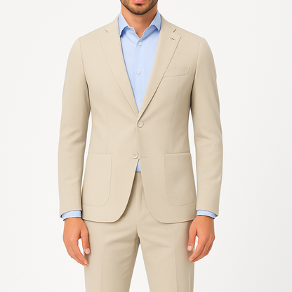 Costume homme beige Massimo