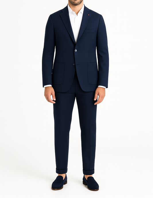 Costume homme bleu Massimo