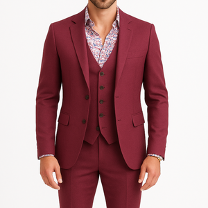 Costume homme bordeaux Bélem