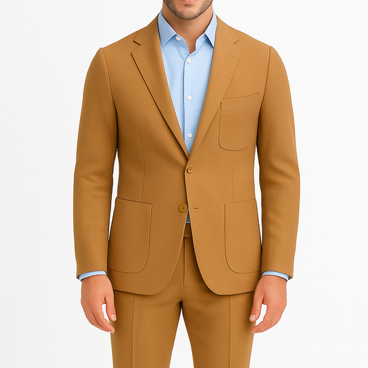 Blazer homme camel Napoli (veste seule)