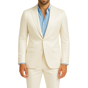 Costume homme Blanc cassé