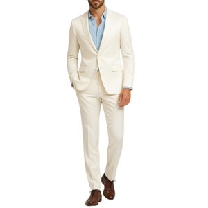 Costume homme Blanc cassé