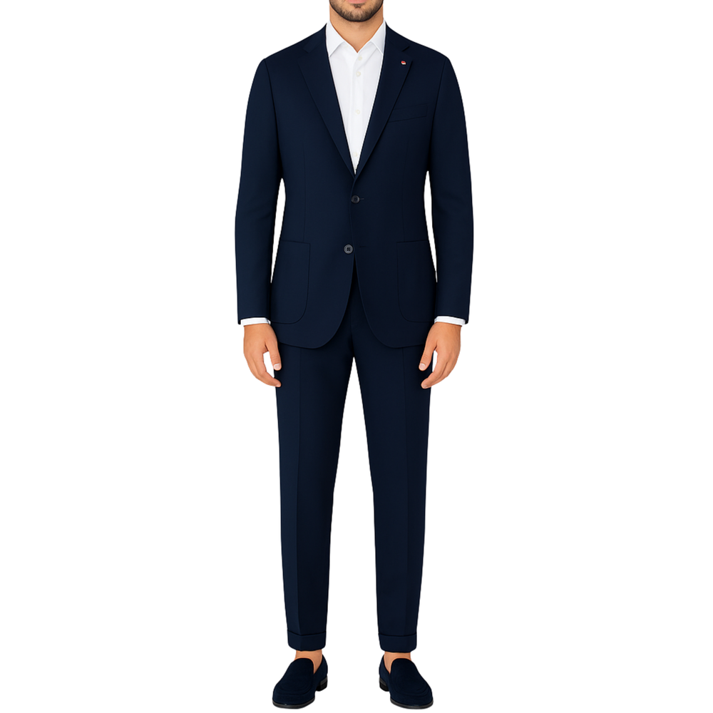 Costume homme bleu Massimo