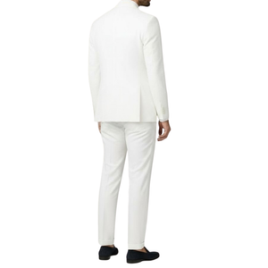 Costume homme blanc Massimo