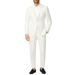 Costume homme blanc Massimo