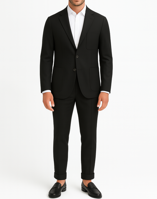 Blazer homme Noir Napoli (veste seule)